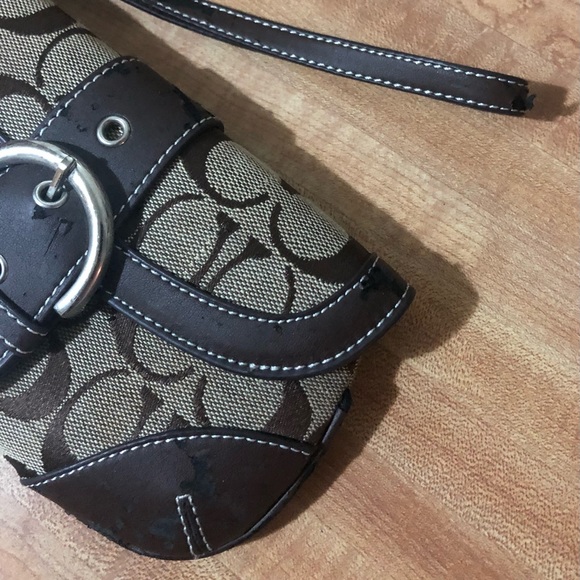 COACH Signature Wristlet Wallet - Picture 8 of 14